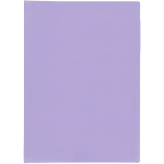 Liderpapel EC75 - Carpeta con fundas, tapa flexible, A4, 30 fundas, color lavanda opaco