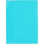 Liderpapel EC82 - Carpeta con fundas, tapa flexible, A4, 40 fundas, color celeste opaco
