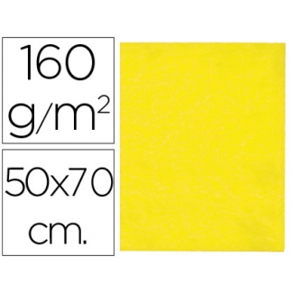 Liderpapel FE11 - Fieltro, 50 cm x 70 cm, 160 gramos, color amarillo