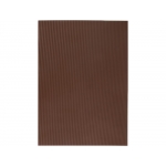 Liderpapel GC07 - Goma eva, espesor de 2,2 mm, 50 cm x 70 cm, ondulada, marrón