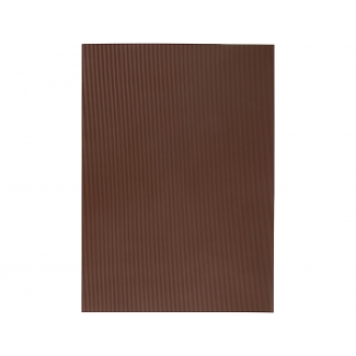 Liderpapel GC07 - Goma eva, espesor de 2,2 mm, 50 cm x 70 cm, ondulada, marrón