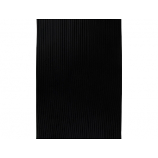 Liderpapel GC09 - Goma eva, espesor de 2,2 mm, 50 cm x 70 cm, ondulada, negro