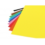 Liderpapel GC11 - Goma eva, espesor de 2,2 mm, 50 cm x 70 cm, ondulada, colores surtidos