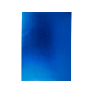 Liderpapel GE85 - Goma eva, espesor de 2 mm, 50 cm x 70 cm, metalizada, azul