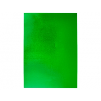 Liderpapel GE92 - Goma eva, espesor de 2 mm, 50 cm x 70 cm, metalizada, verde