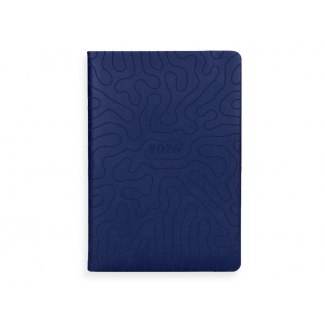 Liderpapel Lipsi - Agenda anual, tamaño 15 x 21 cm, impresión día página, color azul