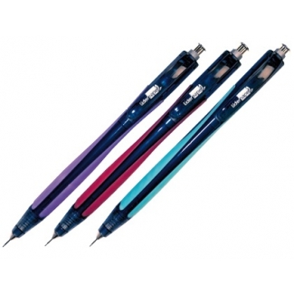 Liderpapel MI09 - Portaminas 0,5 mm, sujeción de goma, retráctil, colores surtidos
