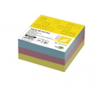Liderpapel MT02 - Taco de papel, sin encolar, 400 hojas, colores amarillo, azul y rosa