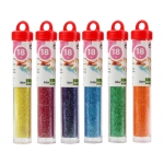 Liderpapel PU06 - Purpurina, bote de 18 g, colores surtidos pastel