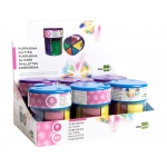 Liderpapel PU07 - Purpurina, bote de 120 g, colores surtidos metalizados