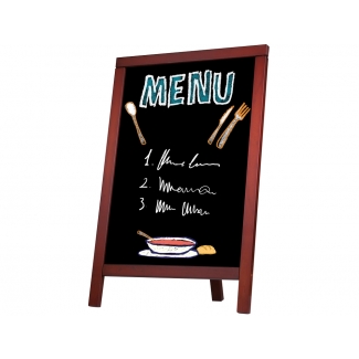 Liderpapel PZ05 - Pizarra para hostelería, tamaño 55 x 85 cm