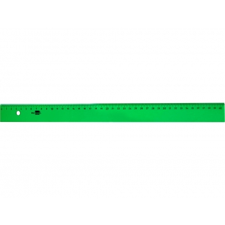 Liderpapel RG04 - Regla acrílica, 40 cm, color verde