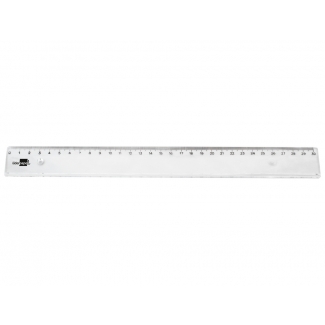 Liderpapel RG15 - Regla de plástico, 30 cm, transparente