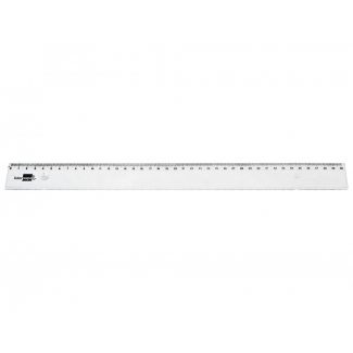 Liderpapel RG16 - Regla de plástico, 40 cm, transparente