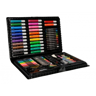 Liderpapel SX01 - Estuche de pintura, set completo para artista, con 86 piezas