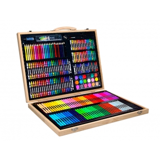 Liderpapel SX05 - Estuche de pintura, set completo para artista, con 245 piezas