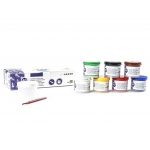 Liderpapel TP54 - Témpera, 7 colores surtidos, bote de 40 ml