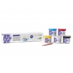 Liderpapel TP55 - Témpera, 5 colores surtidos, bote de 40 ml