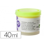 Liderpapel TP57 - Témpera, color amarillo limón, bote de 40 ml