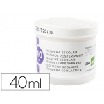 Liderpapel TP61 - Témpera, color blanco, bote de 40 ml