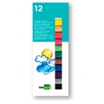 Liderpapel TP72 - Témpera solida en barra, caja de 12, colores surtidos