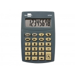 Liderpapel XF03 - Calculadora de bolsillo, 8 dígitos, color gris