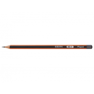 Maped Blackpeps - Lápiz de grafito, Nº 2 HB