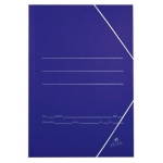 Mariola A1085S - Carpeta de cartón con gomas y solapas, tamaño folio, color azul