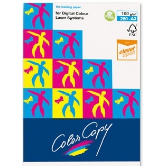 Mondi Color Copy - Papel satinado, A3, 160 gramos, paquete de 250 hojas