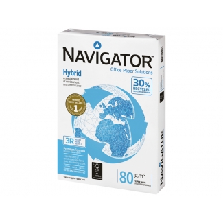 Navigator Hibrid Premiun - Papel, A4, 80 gramos, paquete de 500 hojas