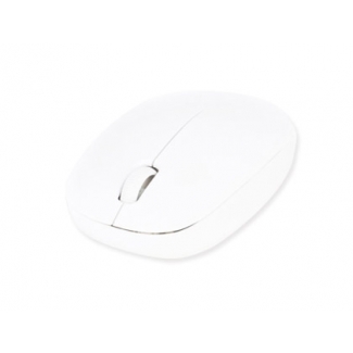 Ngs FOGWHITE - Ratón óptico inalámbrico, color blanco
