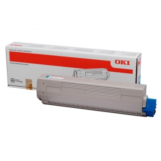 Oki 44844507 - Tóner original, cían