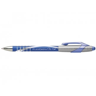 Paper Mate Elite SO767610 - Bolígrafo de tinta de gel, punta redonda de 1,4 mm, retráctil, color azul