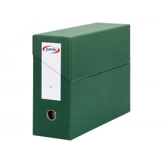 Pardo 245704 - Caja de transferencia, tamaño folio, color verde