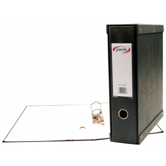Pardo 924101 - Módulo de 1 archivador de palanca, tamaño folio, 2 anillas de 70 mm, color negro