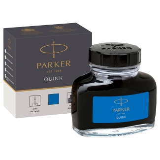 Parker 1950377 - Tinta estilográfica, frasco de 57 ml, color azul real