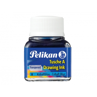 Pelikan 201574 - Tinta china, color azul cobalto, bote de 10 ml