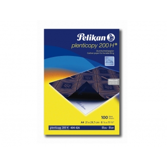 Pelikan 404426 - Papel carbón, A4, color azul, caja de 100