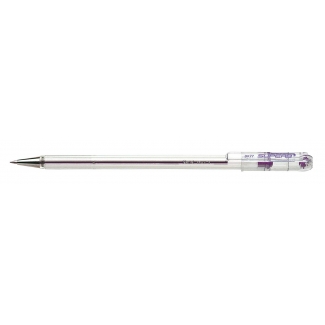 Pentel SuperB BK77-V - Bolígrafo de tinta de aceite, punta redonda de 0,7 mm, color violeta
