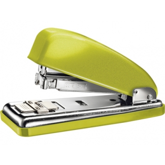 Petrus 226 Classic Wow - Grapadora de sobremesa, 30 hojas de capacidad, usa grapas 22/6 - 24/6 - 26/6, color verde metalizado