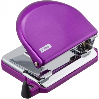 Petrus 52 wow - Taladrador metálico, perfora hasta 20 hojas, color violeta metalizado