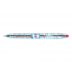 Pilot B2P - Bolígrafo de tinta de gel, punta redonda de 0,7 mm, retráctil, color rojo