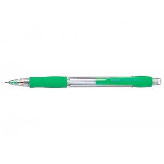 Pilot Super Grip - Portaminas 0,5 mm, sujeción de caucho, color verde claro