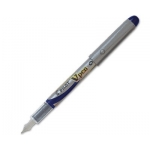 Pilot V-Pen Silver - Pluma desechable, trazo de 0,4 mm, color azul