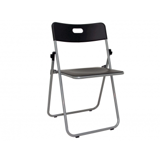 Piqueras y Crepo PACK6265NE - Silla confidente, plegable, color negro