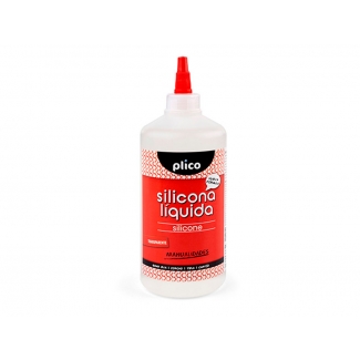 Plico 13357 - Cola de silicona liquida, 500 ml