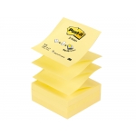 Post-it R-330 - Bloc de notas adhesivas z-notes, 76 x 76 mm, color amarillo, bloc de 100 hojas