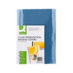 Q-Connect KF00144 - Tapa de encuadernación, A3, pvc, 150 micras, incolora, paquete de 100