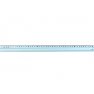 Q-Connect KF00288 - Regla metálica aluminio, 50 cm