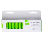 Q-Connect KF00644 - Pila alcalina, AA (LR06), blíster con 12 pilas